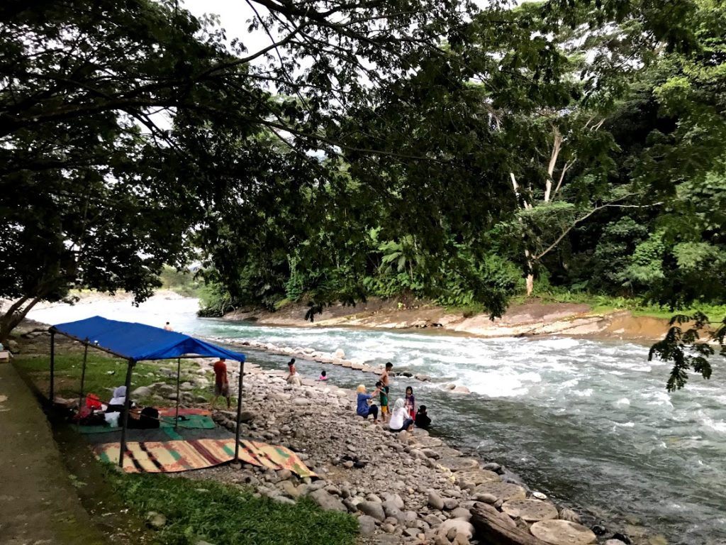 Bukit Lawang rivier